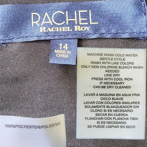 RACHEL ROY🔖NWT! "Print a Line" Halter Dress - Size 14 - Picture 14 of 15